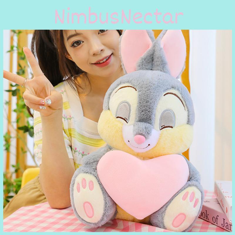 Adorable Rabbit White Plush Toy Couple Stuffed Doll Kids Birthday Holiday Gift
