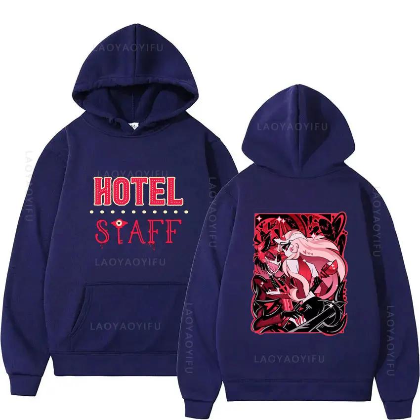 Hazbin Hotels Alastor Theme Hoody Hooded Shirt Sweatshirts for Men Men's Hoodies New & Graphic Essentials Hoodie Sweatshirt