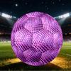 1 pz Pallone da Calcio a Nido d'Ape Viola Taglia 5 Pallone da Calcio Professionale per Partite e Allenamento Pallone Sportivo per Interni ed Esterni Leggero Resistente c6556