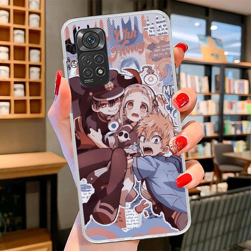 Anime Toilet Bound Hanako Kun Cover Phone Case For Xiaomi Redmi Note 15 14 13 12 11 10 Pro Plus 14S 12S 11S 11T 11E 10S Soft Fun