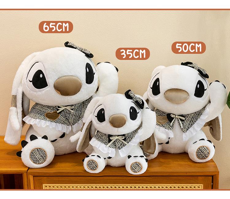 Platinum Party Stitch Plush Toy - Cute Pendant Doll for Children's Birthday Gift