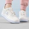 Nike Air Force 1 GS Pale Ivory Sea Glass Kids Sneakers Cream White Football-Grey CT3839-110