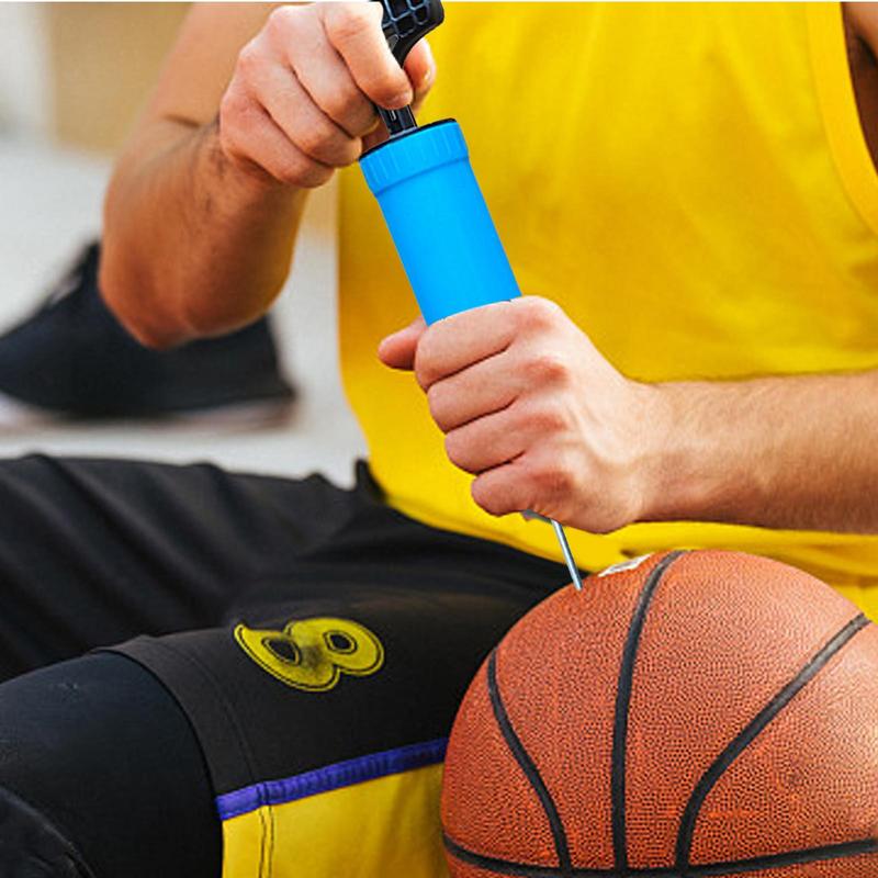 Ball Pump Set Flexible Hose Volleyball Football Basketball With Needle Sports Ball Hand Air Pump Durable Balloon Ball Inflator