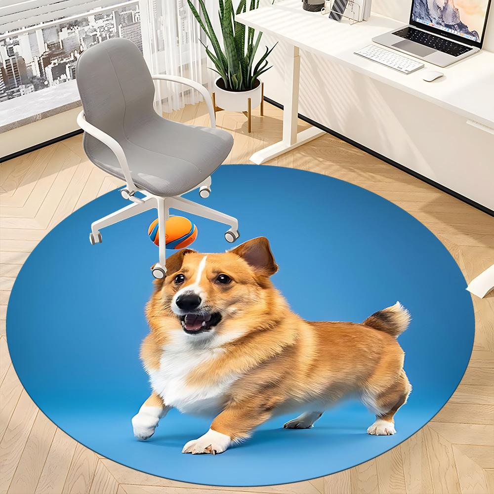 1pc Dog Ball Chair Carpet for Office, Perfect for Office, Holiday Party Decoration Choice yy260314026