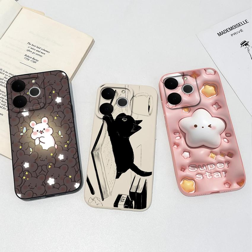 For Realme Note 70 70T 60 4G Phone Case Beautiful Butterfly Clouds Soft Silicone Durable Shell For Realme Note70 70T Back Covers