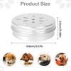 Dog Scent Training Kit 60ml Cans With Hollow Lids 10 Pieces Pet Odor Metal Training Box For Canine Doggy Puppy Medium Large Home