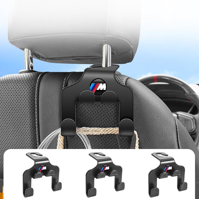 1/2 szt. Haczyk na tylne siedzenie samochodu Wieszak na zagłówek Siedzenia Haczyk do przechowywania Dla BMW E70 E91 E30 G30 E53 M3 M5 X6 X4 X7 E92 E93 X1 X3