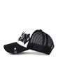 BLACKBLOND Vividi Graffiti Metal Logo Trucker Mesh Cap (Black)