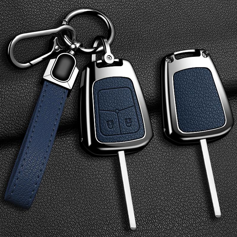 Metal Car Key Case Cover For Chevrolet Malibu Blazer Traverse Seeker Onix Equino Volt Bolt Trax Orlando Cruze Spark Sonic Camaro