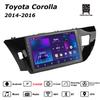 Android Car-Play Car Radio For Toyota Corolla 2014-2016 Multimedia Player Head Unit Stereo GPS Navigation BT WIFI,2+64GB