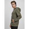 Hoodie - Urban Classics - Organic Basic - Olive Color - Long Sleeves - Unisex