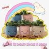 Lifelike Succulent Plants Plush Stuffed Toy Featuring Super Soft Fabric Ideal For Kids
