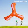 Brinquedo de Disco Voador Esportivo ao Ar Livre Boomerang Luminoso de Eva Dardo de Retorno Spinner Cruzado de Três Folhas Jogo Interativo