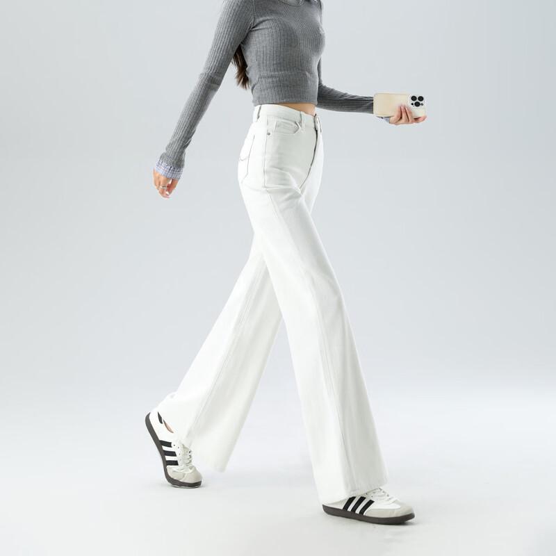 LUKKEN Women's Lyocell Blend Soft Flare Jeans