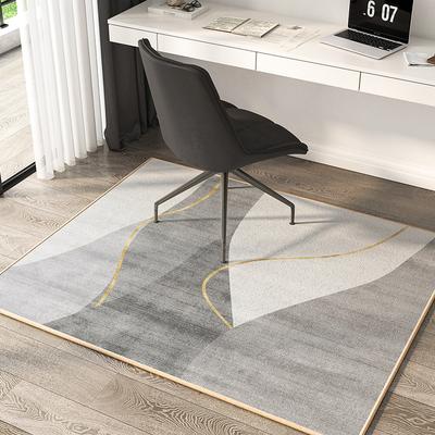 Study Desk Computer Gaming Chair Floor Protection Pad Bedroom Rectangular Dressing Table Chair Carpet, Home Decoration