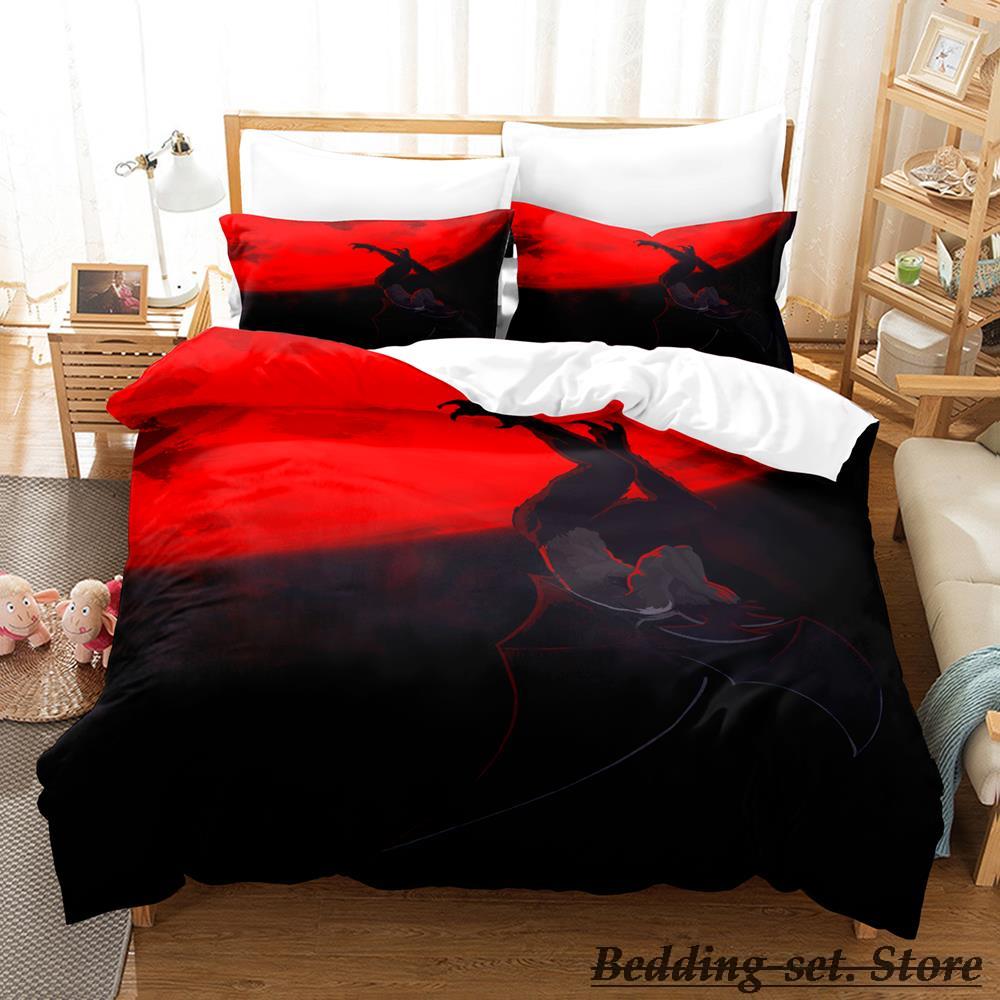 Devilman Sängkläder Set Enkel Twin Full Queen King Size Sängset Vuxen Barn Sovrum Påslakanset Anime Parure De Lit Säng