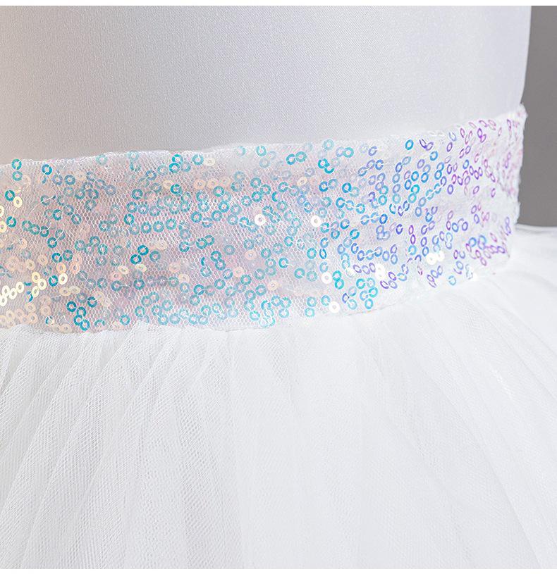 Netz-Tüll-Abendkleid für Mädchen zum Geburtstag
