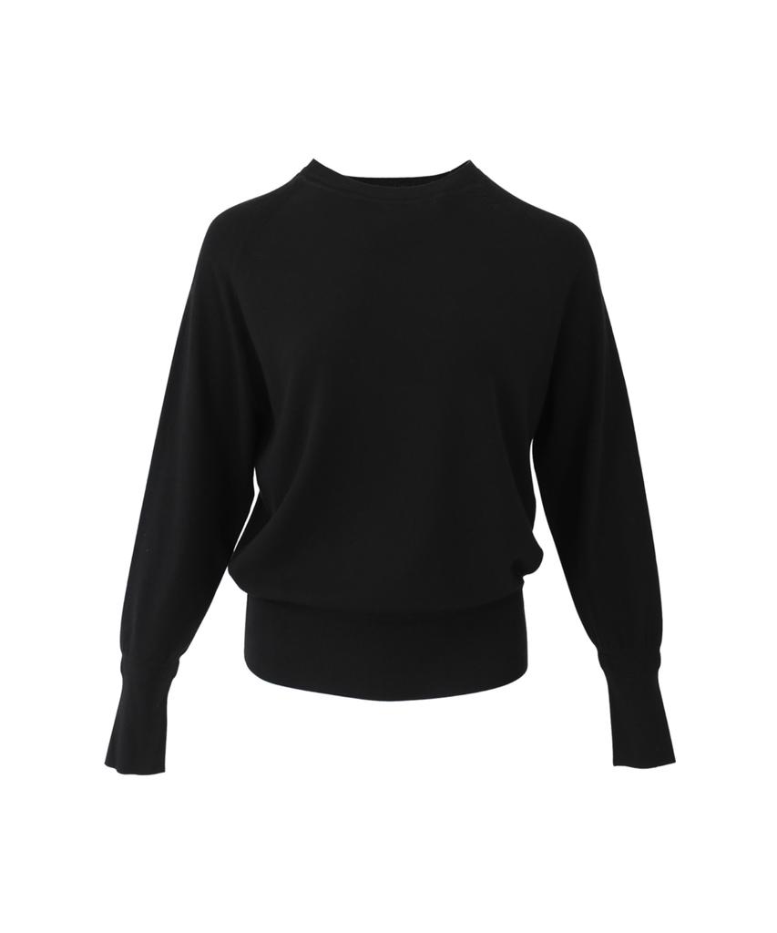 Baseukala Chic Raglan Round Neck Long Sleeve Knitwear (5Colors)