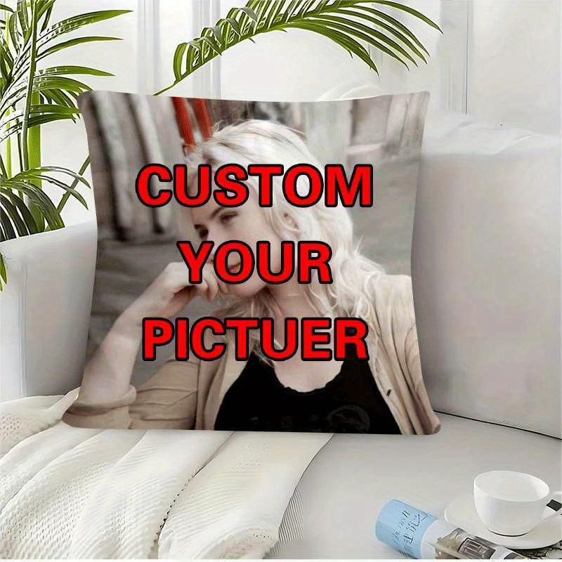 1pc Moroccan style architectural single-sided printed pillow sofa cover - peach skin velvet pillowcase 45x45cm
