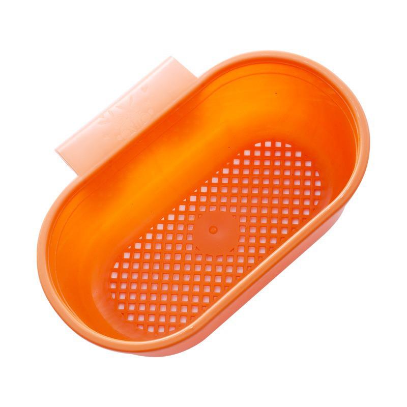 Universal Kitchen Sink Drain Basket for Dry/Wet Food, Fruits & Veggies - Plastic Filter & Separator.