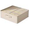 Foldable Storage Box for Clothes, Underwear & Socks - Household Organizer with Divided Compartments for Dormitory Drawers