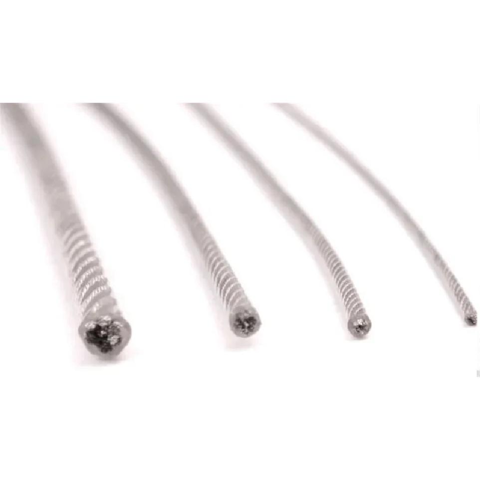 Dia 0.5/1/1.5/2/2.5/3/5mm 304 Stainless Steel PVC Coated Flexible Wire Rope Soft Cable Transparent Stainless Steel Clothesline