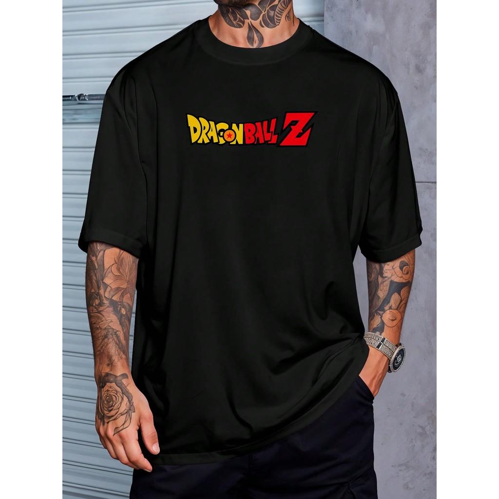 Dragon Ball Anime Son Goku Herr- och Dam Sommar T-shirt Harajuku Retro Kortärmad Lös Oversized Casual Bekväm Y2k Topp