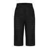 Women’s -Colored Simpled - Lock Bottoming Yoga Pants, Wearable As Outer Cropped Trousers