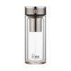 Xinuo XN-628L Antibacterial Double-Layer Tea Infuser Glass Cup