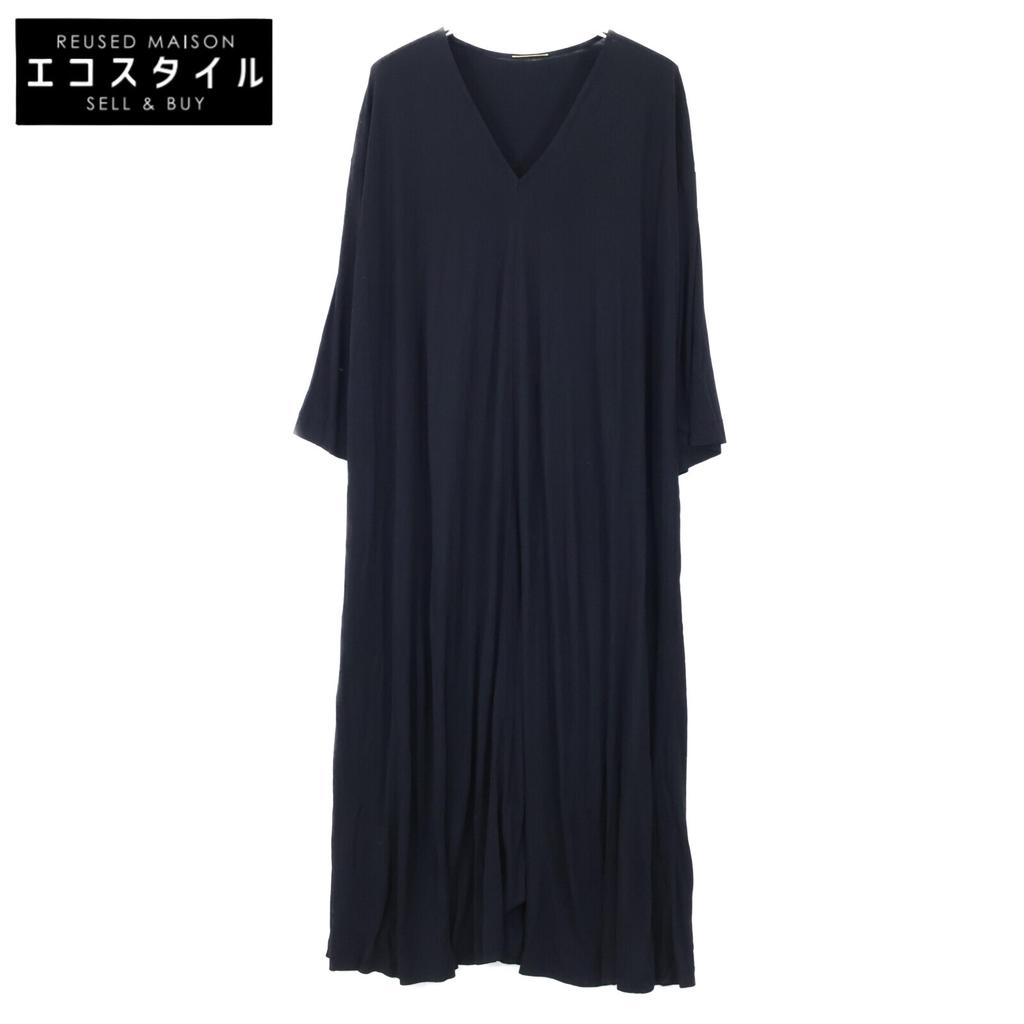 Deuxieme Classe 23-040-500-7110 Snazzy Black Rayon Blend Dress One Piece Dress Not Written blackUsed