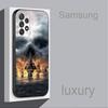Pirateschiff Cool Für Samsung S 25,24,23,22,30,21,10,9,Ultra,Plus,Lite,FE,4,5G Schwarzes Weiches Case Handyhülle