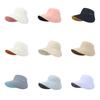 Sunshade Folding Empty Top Cap Sunscreen Double-face Sun Hat Ice Silk High Ponytail Hat  Girls