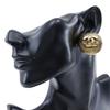 Chanel COCO Mark Earring Plated Gold 30g Women Used