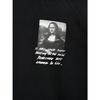 Off-White Mona Lisa Print Crew Neck Sweatshirt Men Tops Black OMBA035S190030051020