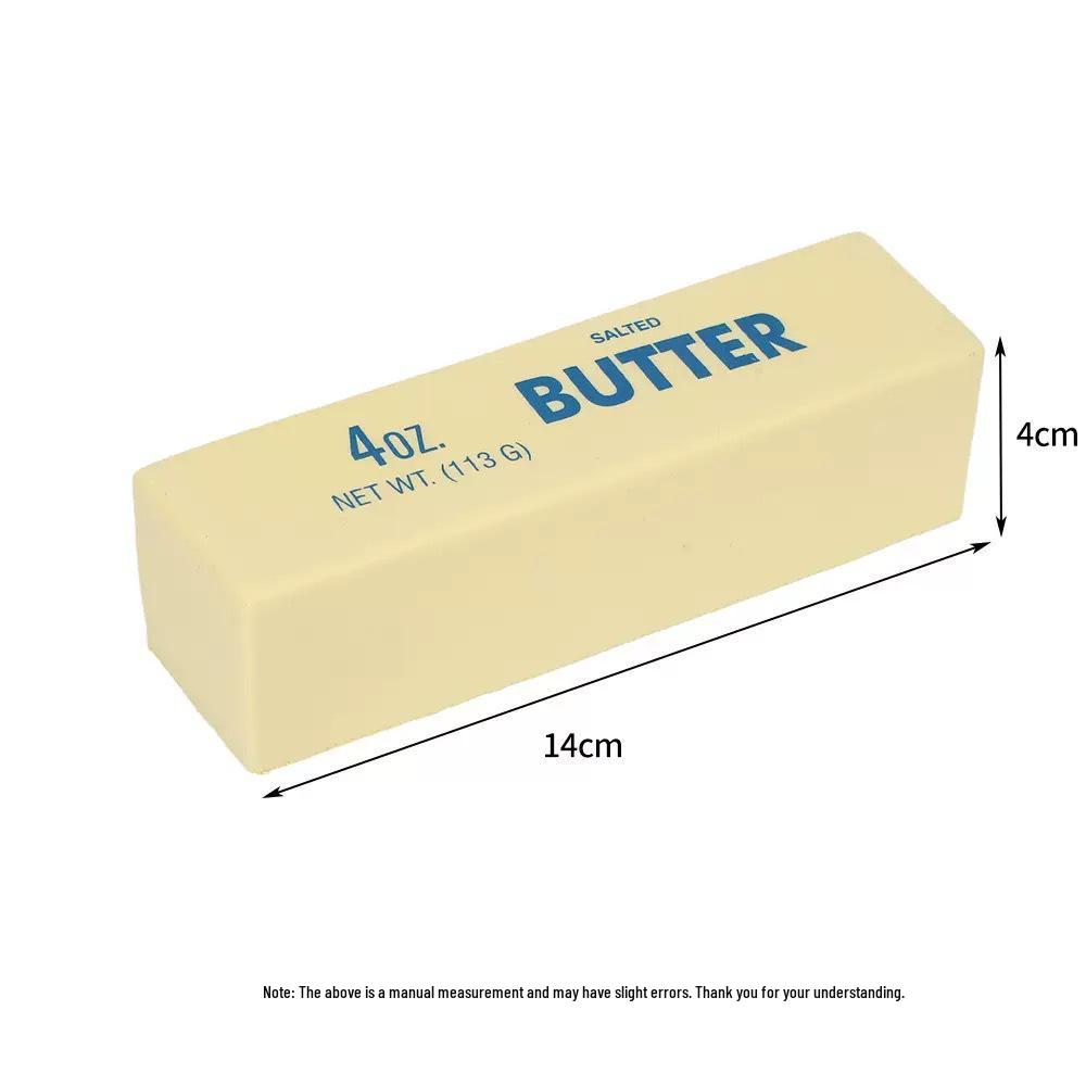 Soft Squishy Butter Stick Stress Relief Toy - Slow Rebound Pinch Bread