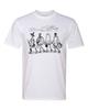 Vintage Wandelende Skeletten Halloween Trick Or Treating Mode Grafisch T-shirt