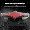 36-60V Electric Bicycle Tail Light Waterproof LED Safety Warning Rear Lamp with Turn Signal E-bike Taillight Cycling Accessories