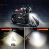 Motorradblitz 6-LED-Scheinwerfer Spotlights Zusatzlampe Hohe Helligkeit Elektrofahrzeug Roller Autocyclus Modifizierte Glühbirnen