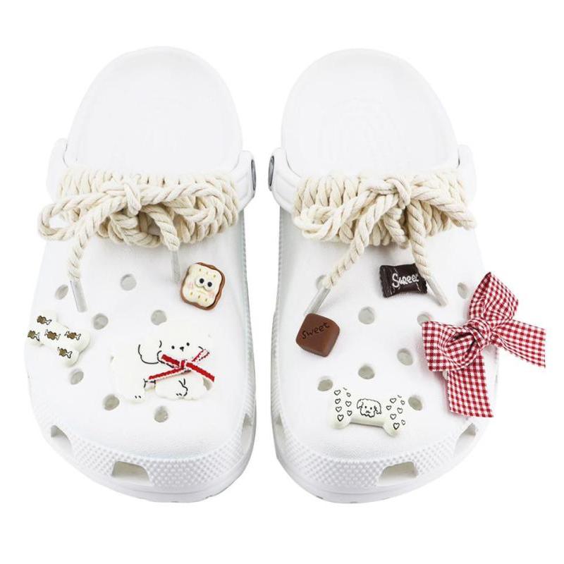 Crocs Classic Clog SDS EVA Red Check Clogs Unisex White