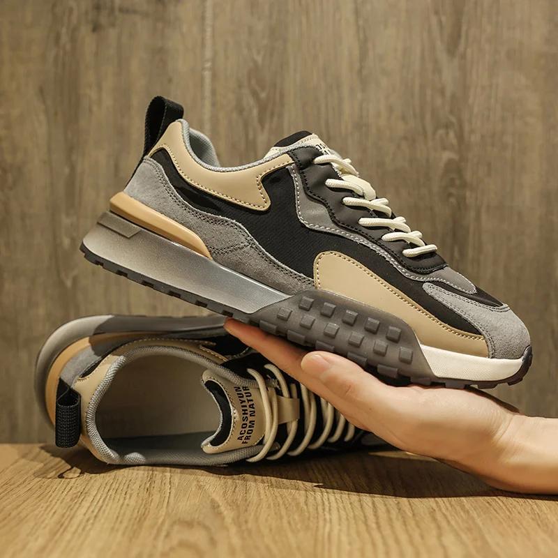 Fashion Casual Sneakers Men Platform Shoes Comfortable Walking Sports Shoes Free Shipping Outdoor Tennis Shoes For Male