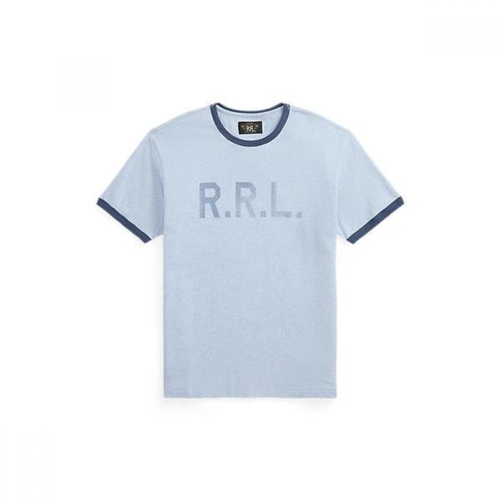 Rrl Logo Jersey Ringer T shirT mnrrTsh1n820175400 S