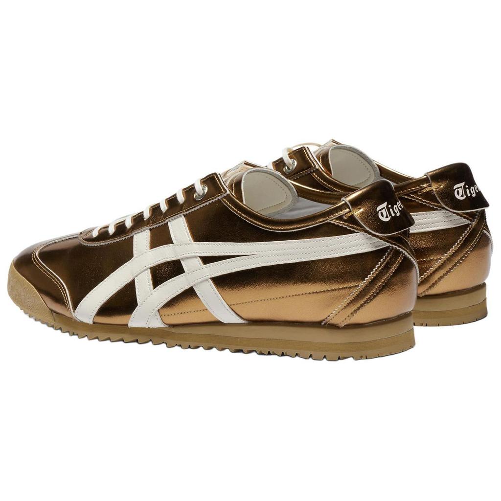 ONITSUKA TIGER Mexico 66 SD Metallic Series - Desert Camp Unisex Sneakers Gold Cream 1183C468-200