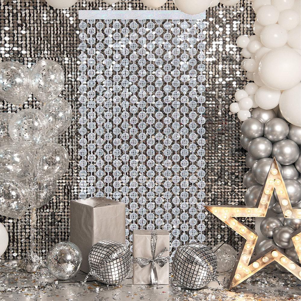 2 Pcs Disco Ball Disco Party Decorations Photo Booth Props