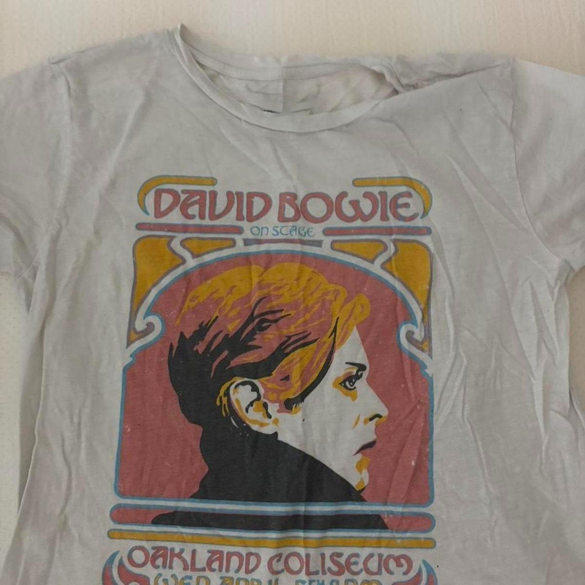 David Bowie Oakland Coliseum tee Music UR186 S