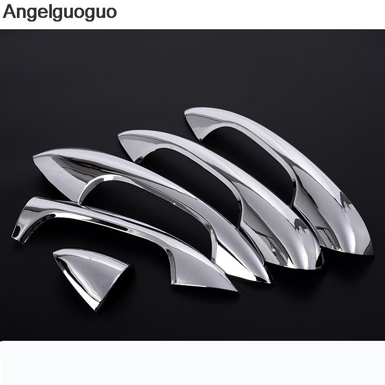 Dörrhandtag Dörrhandtag Skål ABS List Paljetter Dekorativt Skydd Trim För Mercedes Benz E-klass W213 C-klass W205 GLC X253