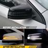 Driver&Passenger Mirror Indicator Turn Signal Light For Mercedes Benz W204 W212