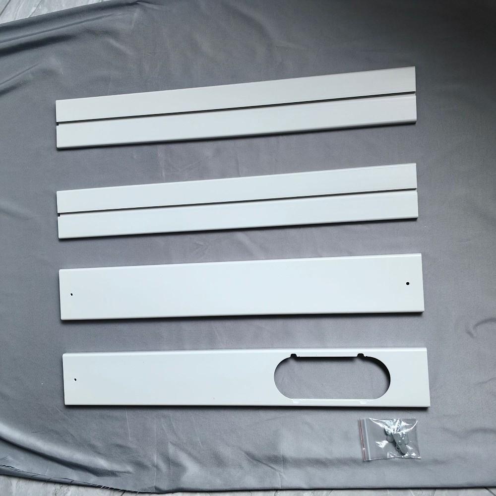 Retractable Air Conditioner Window Vent Kit AC Wind Block Seal Plate Home Sliding Window