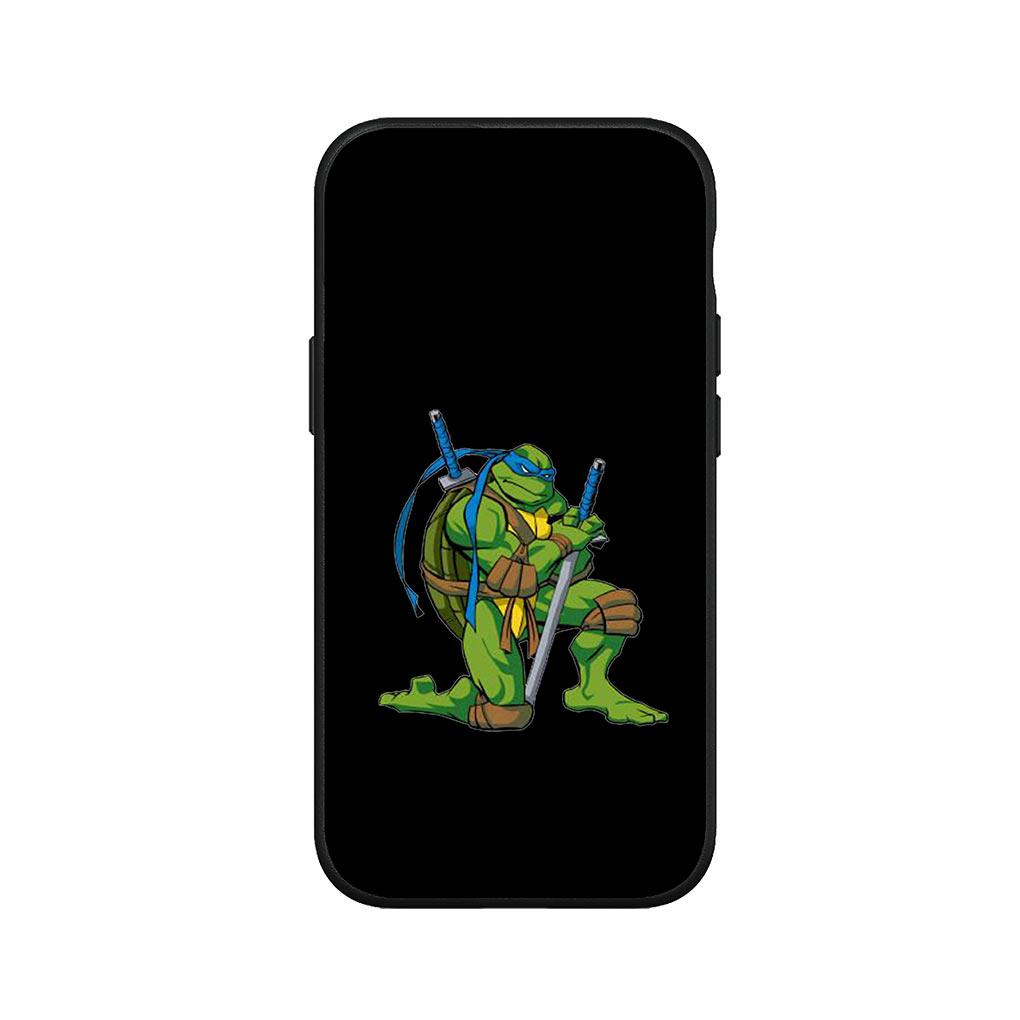 Custodia Cover per Telefono Anime Tartarughe Ninja per Apple iPhone 16 15 14 13 12 11 Pro Max 6 6S Plus + SE 15+ 16+ Custodia Morbida