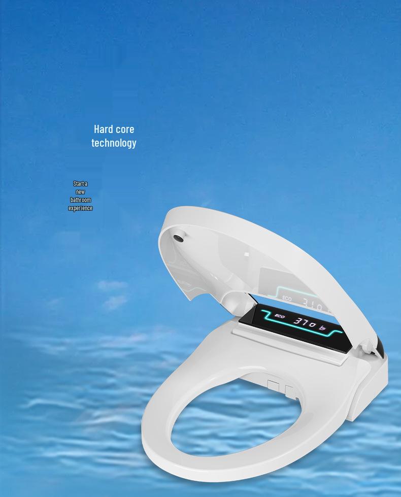 Uniwersalna Inteligentna Elektryczna Deska Sedesowa z Pilotem - Kształt U, Natychmiastowe Ogrzewanie i Kompatybilność z Kształtem V