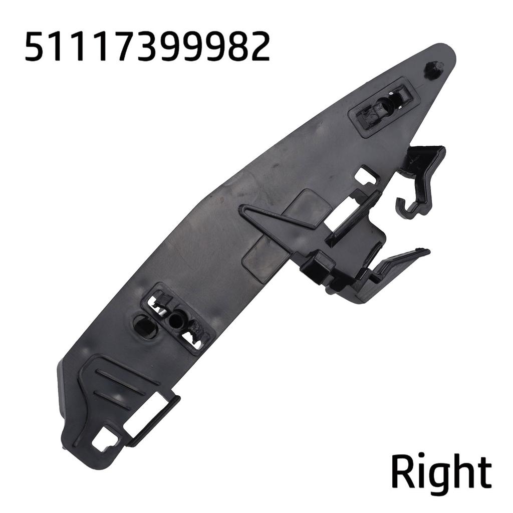 For BMW X3 For X4 Front Right Side Bumper Support Bracket 51117399982 Compatible with sDrive30i M40i and M/M Competition License Plate Covers Frames